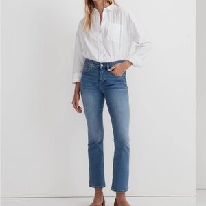 Madewell Kick Out Cropped Jeans